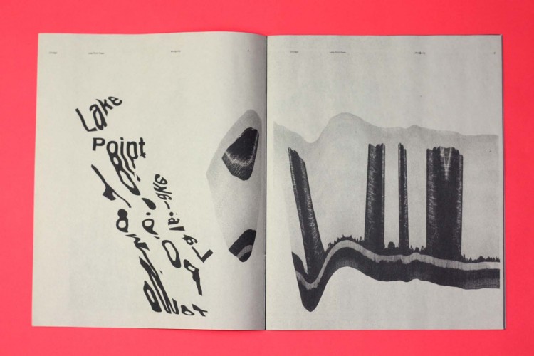 Graphic design inspiration – Chicago zine with experimental typography