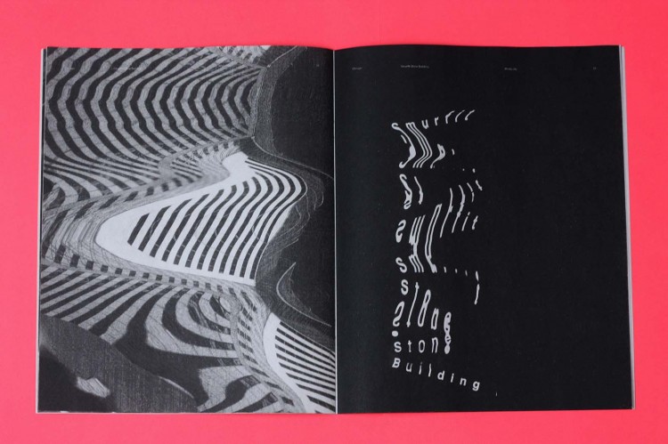 Graphic design inspiration – Chicago zine with experimental typography